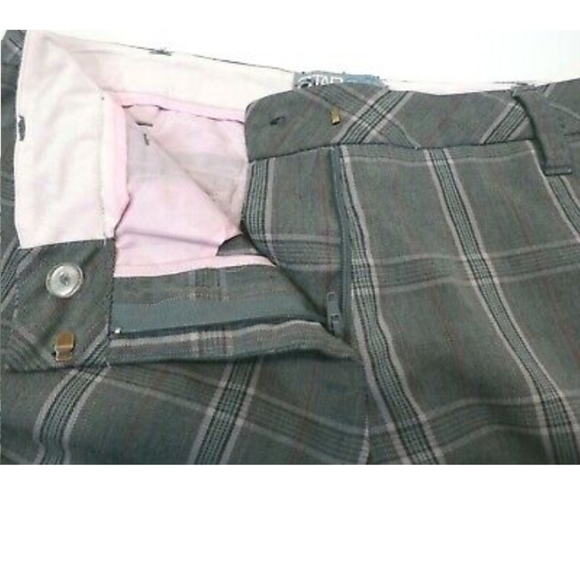 Star City Miranda shades of gray/black/pink,etc. plaid dress pants. - Picture 8 of 11